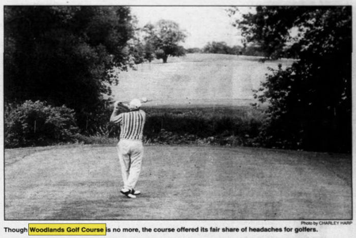 Woodlands Golf Course - Apr 19 2000 Article (newer photo)